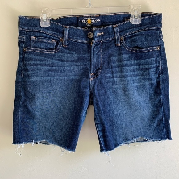 Lucky Brand blue jeans shorts size 12 - Picture 9 of 12